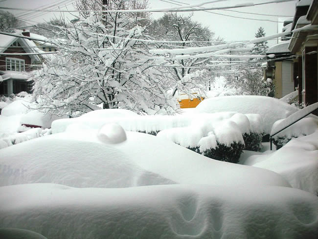 Snow in Pittsburgh