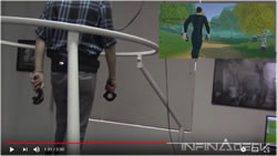 Infinadeck VR treadmill