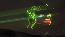 Drone Laser Show