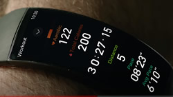 Curved Smart Watch