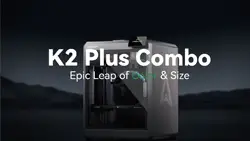 The Creality K2 Plus Combo 3D printer