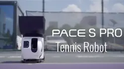 PongBot Pace S Series tennis training robot