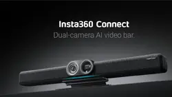 Insta360 Connect dual-4K camera AI video bar