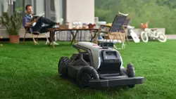 The Tron 360 AI vision robotic mower