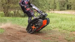 The DTV Shredder electric track vehicle