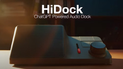 The HiDock H1 ChatGPT-Powered audio dock