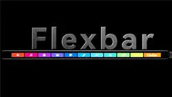 Flexbar customizable touch bar