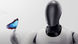 The CyberOne humanoid robot