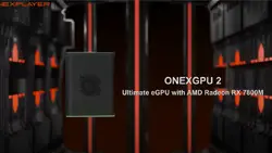 The ONEXGPU 2 external graphics processing unit