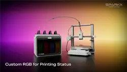 Creality SparkX i7 multicolor 3D printer