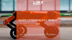 The Wheeled Quadruped Robot W1