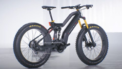 The Nireeka Mega full-suspension fat tire e-bike