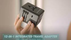 The Swift Travel Adapter with 3rd generation gallium nitride technology