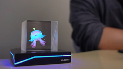 Ellish the Holopet, a holographic virtual assistant