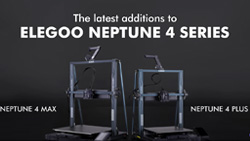 The Elegoo Neptune 4 Max FDM 3D printer
