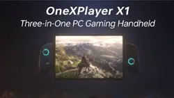 The OneXPlayer X1 Ultra 155H Windows handheld gaming console