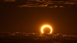 An annular solar eclipse