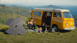 The Levante portable origami solar panel