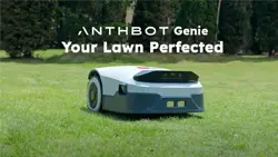 The ANTHBOT Genie plug-and-play smart robot lawn mower