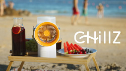 The Chillz Pro portable air cooler