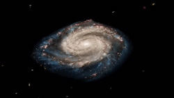 A spiral galaxy