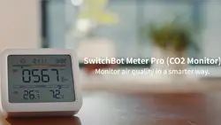 The SwitchBot Meter Pro (CO2 Monitor)