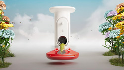 The Bird Buddy smart hummingbird feeder