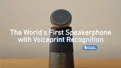 The AnkerWork S600 speakerphone with voiceprint recognition