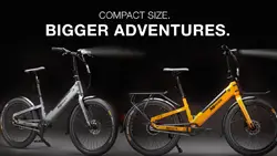 The MIRIDER 24 compact step-through electric bike