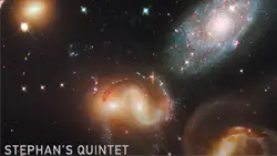 Stephans Quintet galaxies