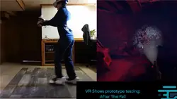 The Freeaim VR Treadmill Shoes